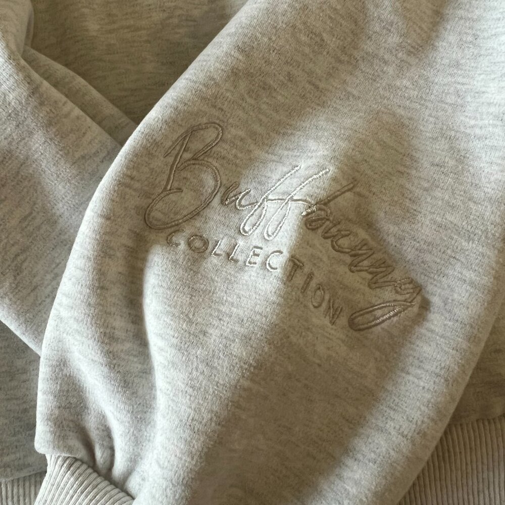 Heather Grey Cloud Crew Pullover - Picture 9 of 9
